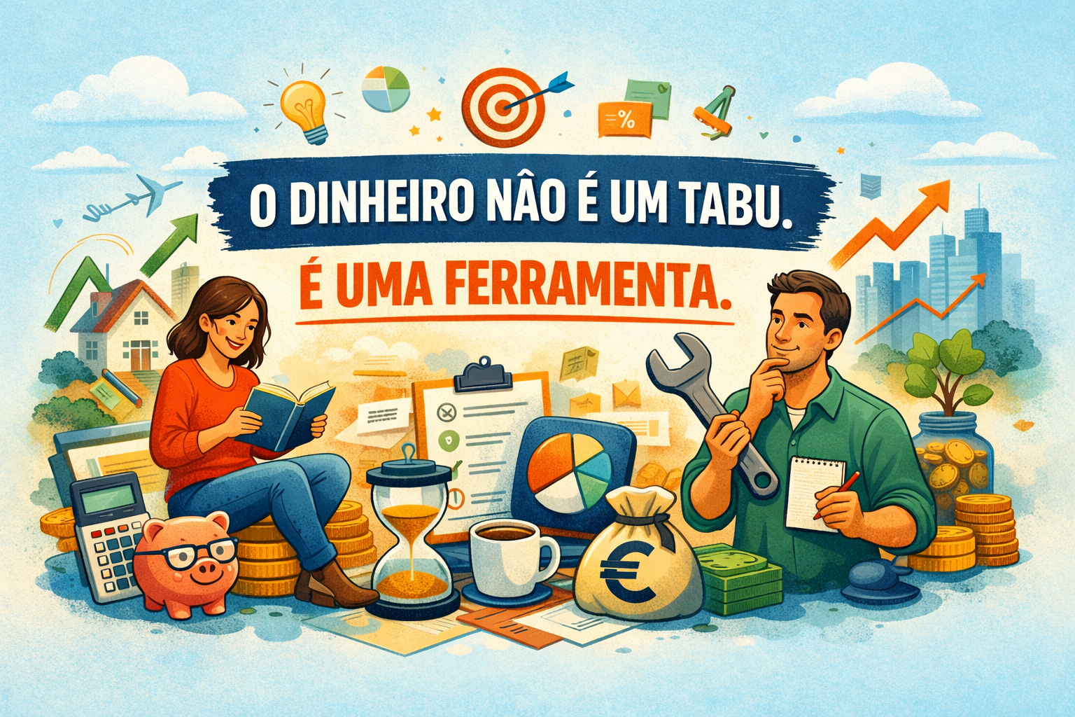 O dinheiro não é um tabu. É uma ferramenta